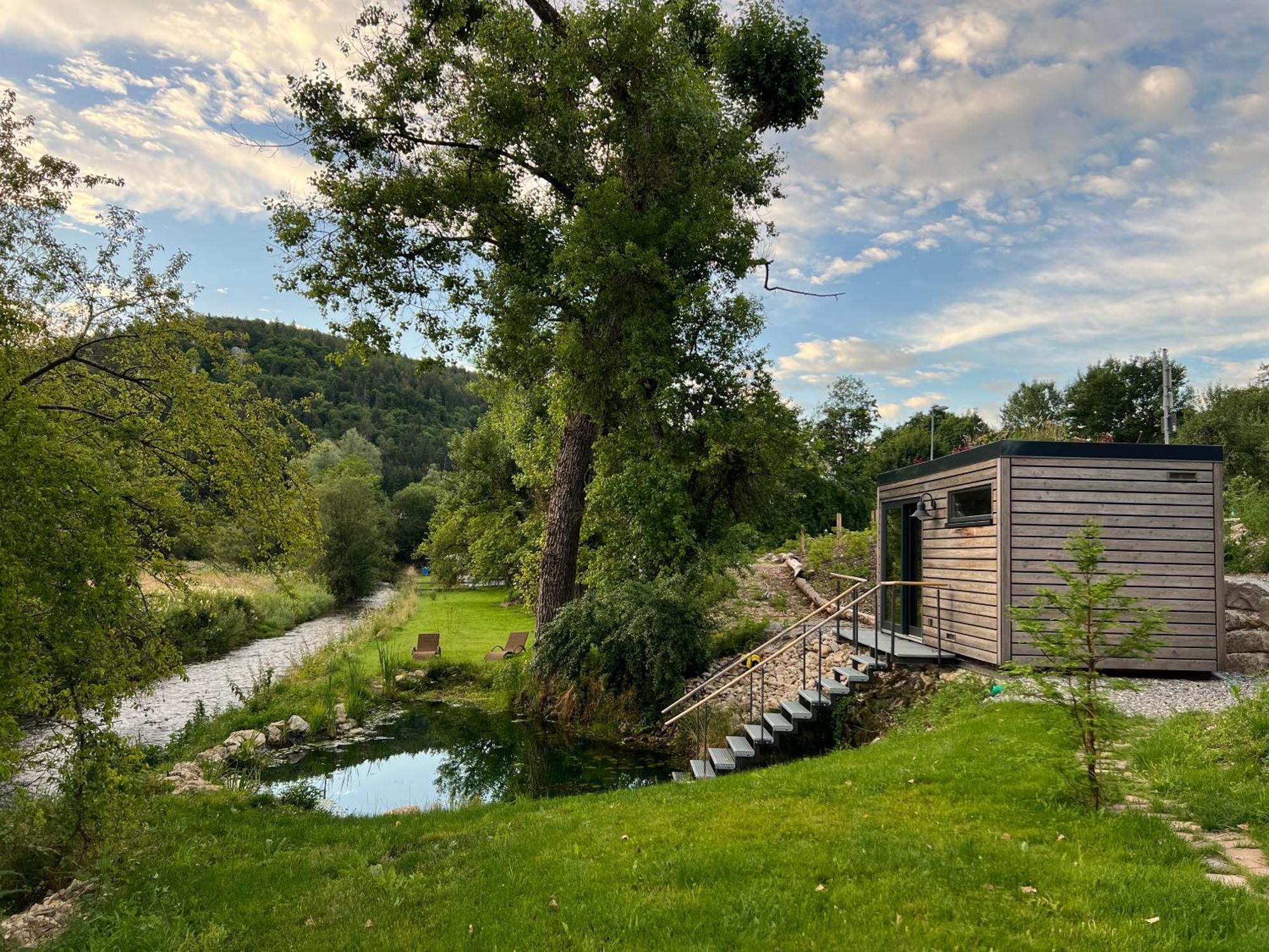 Landhotel Untere Muehle Strassberg 外观 照片